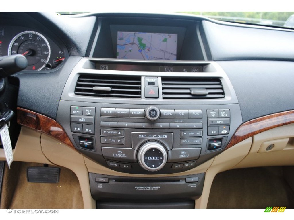 2012 Accord EX-L V6 Sedan - White Orchid Pearl / Ivory photo #16