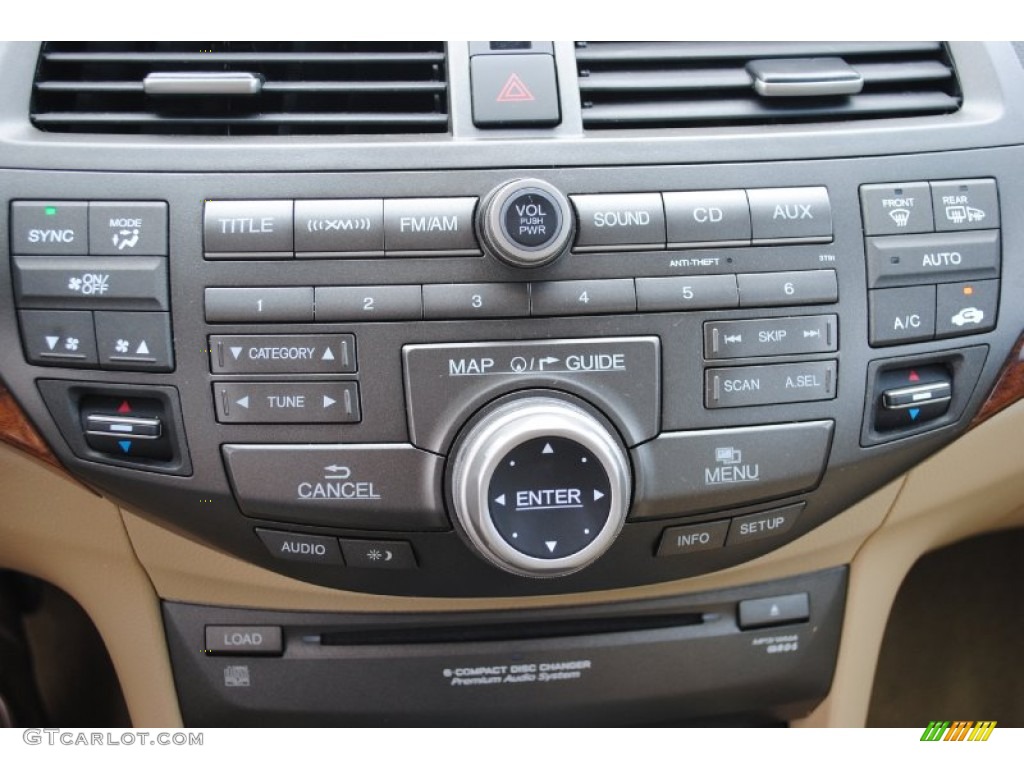 2012 Accord EX-L V6 Sedan - White Orchid Pearl / Ivory photo #19