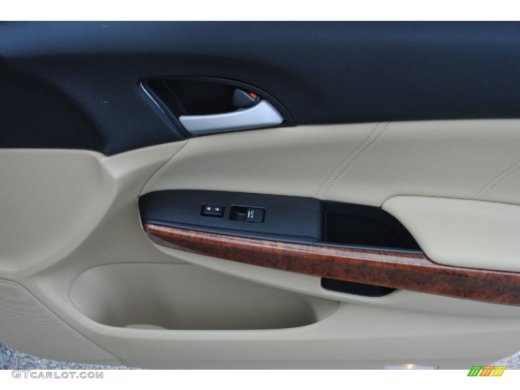 2012 Accord EX-L V6 Sedan - White Orchid Pearl / Ivory photo #29