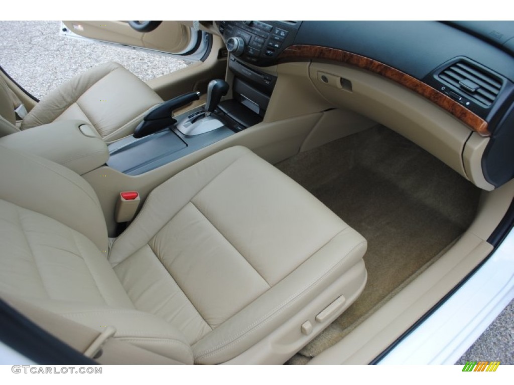 2012 Accord EX-L V6 Sedan - White Orchid Pearl / Ivory photo #30