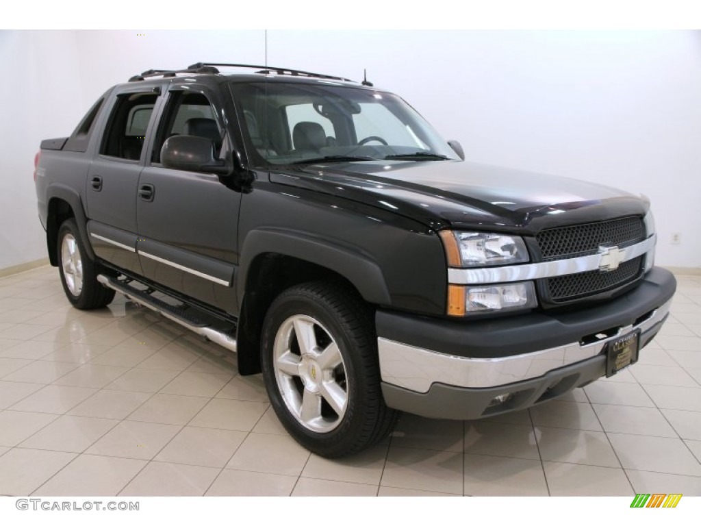 Black Chevrolet Avalanche