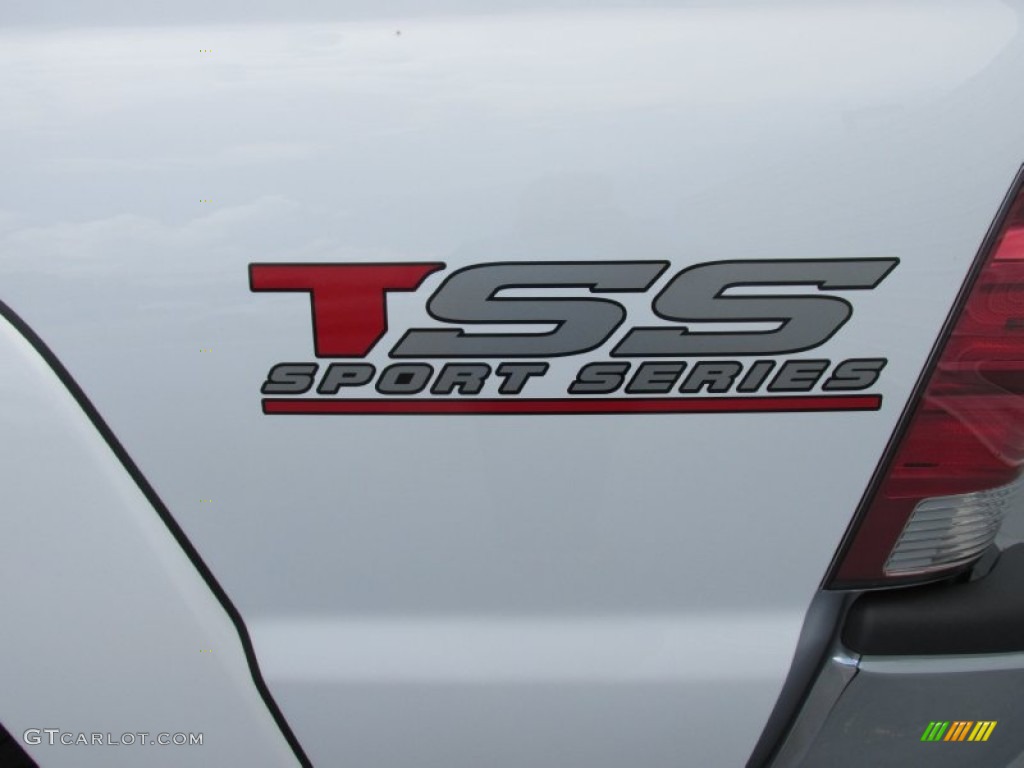 2015 Tacoma TSS PreRunner Double Cab - Super White / Graphite photo #14