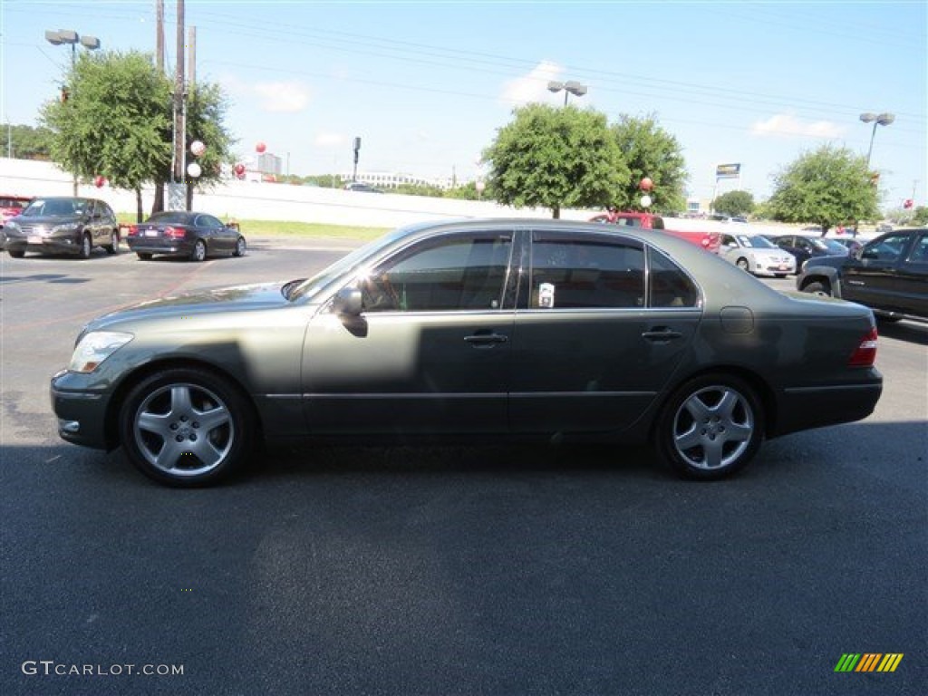 2006 LS 430 - Cypress Green Pearl / Ecru photo #5