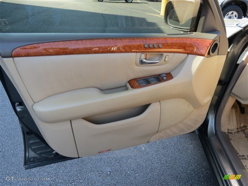 2006 LS 430 - Cypress Green Pearl / Ecru photo #12