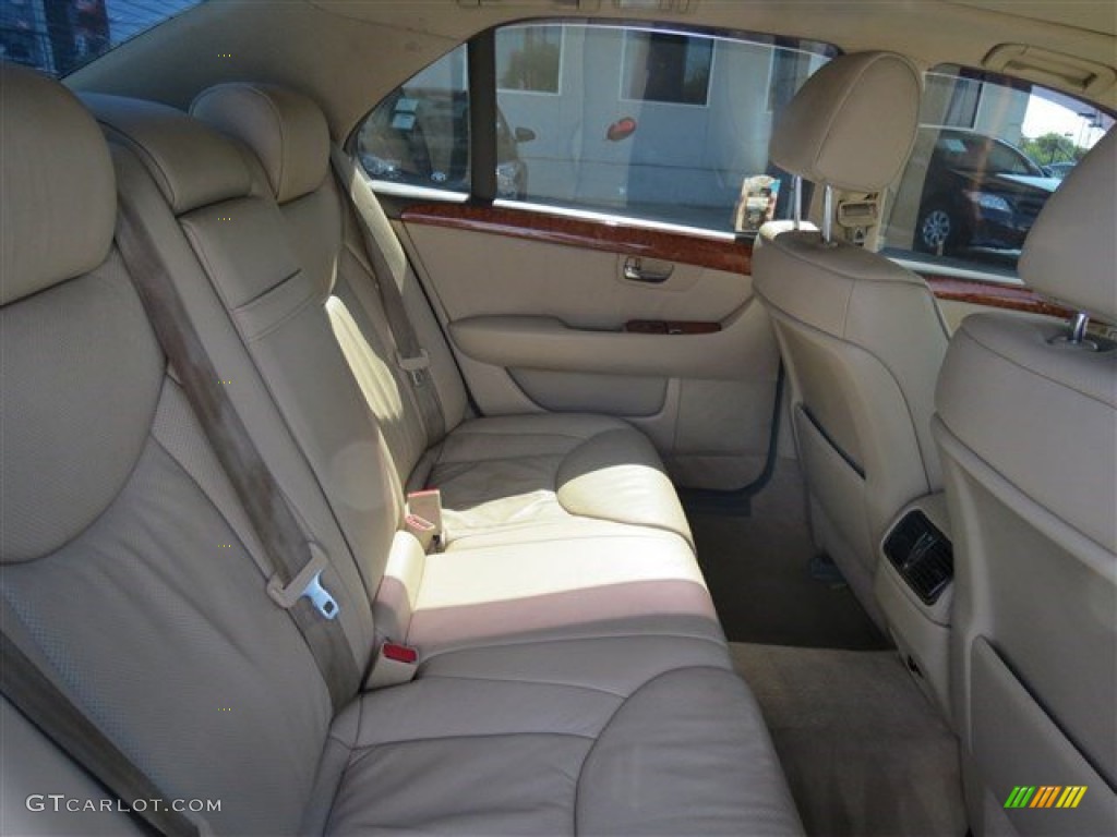 2006 LS 430 - Cypress Green Pearl / Ecru photo #18