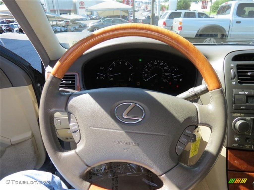 2006 LS 430 - Cypress Green Pearl / Ecru photo #26