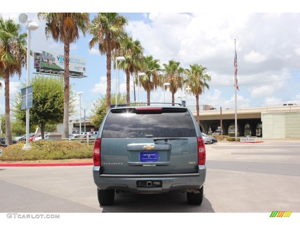 2009 Suburban LT - Blue Granite Metallic / Ebony photo #7