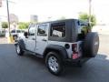 2010 Bright Silver Metallic Jeep Wrangler Unlimited Sport  photo #8