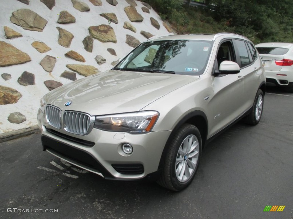 Mineral Silver Metallic 2016 BMW X3 xDrive28i Exterior Photo #106159300