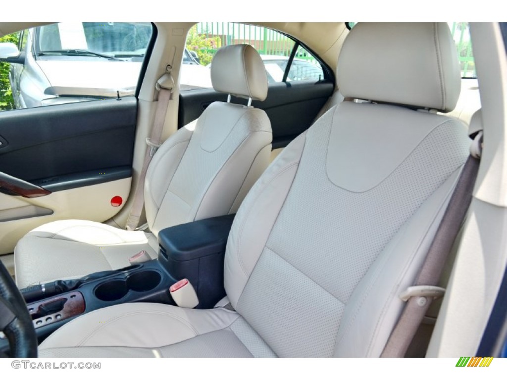 2005 G6 GT Sedan - Electric Blue Metallic / Light Taupe photo #16