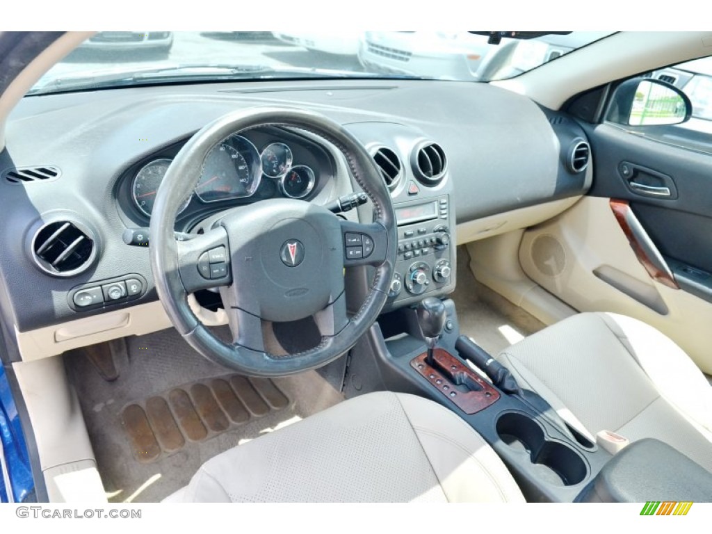 2005 G6 GT Sedan - Electric Blue Metallic / Light Taupe photo #17