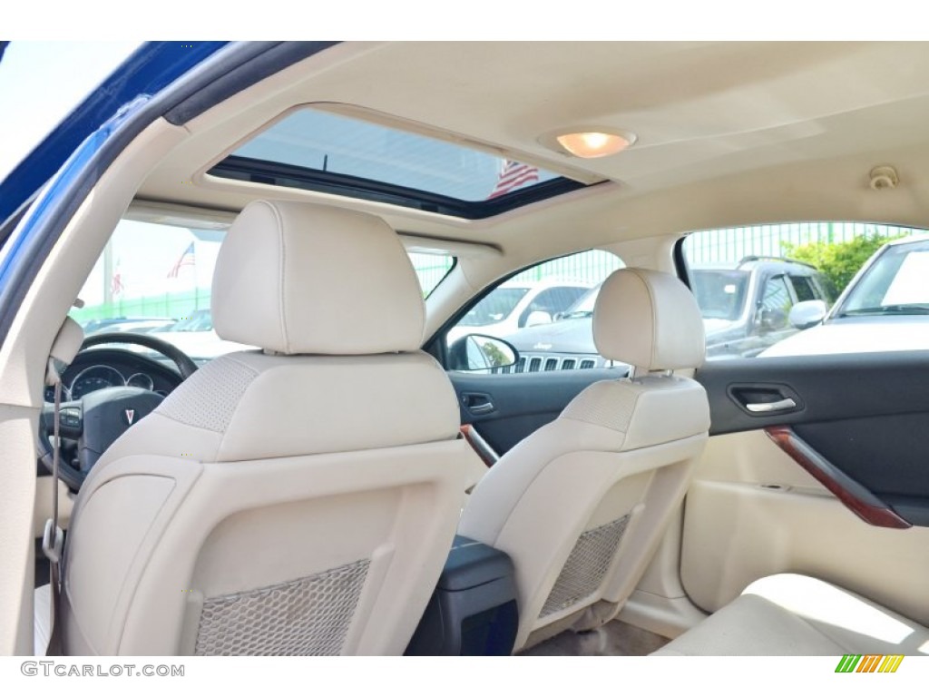 2005 G6 GT Sedan - Electric Blue Metallic / Light Taupe photo #24