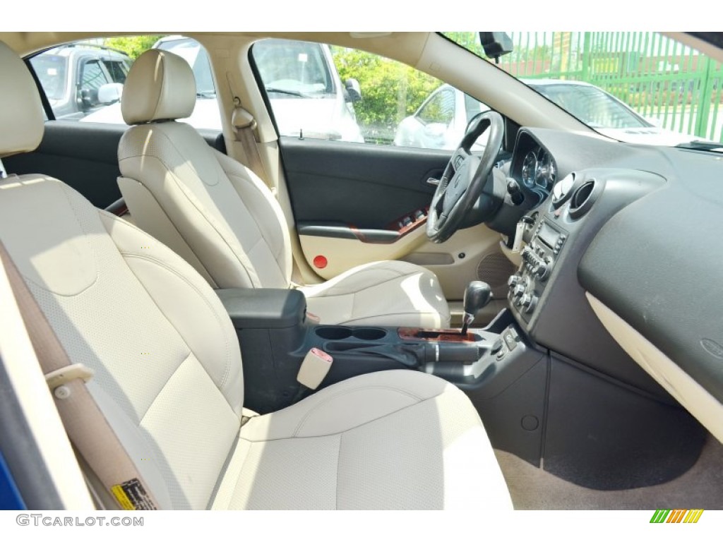 2005 G6 GT Sedan - Electric Blue Metallic / Light Taupe photo #39