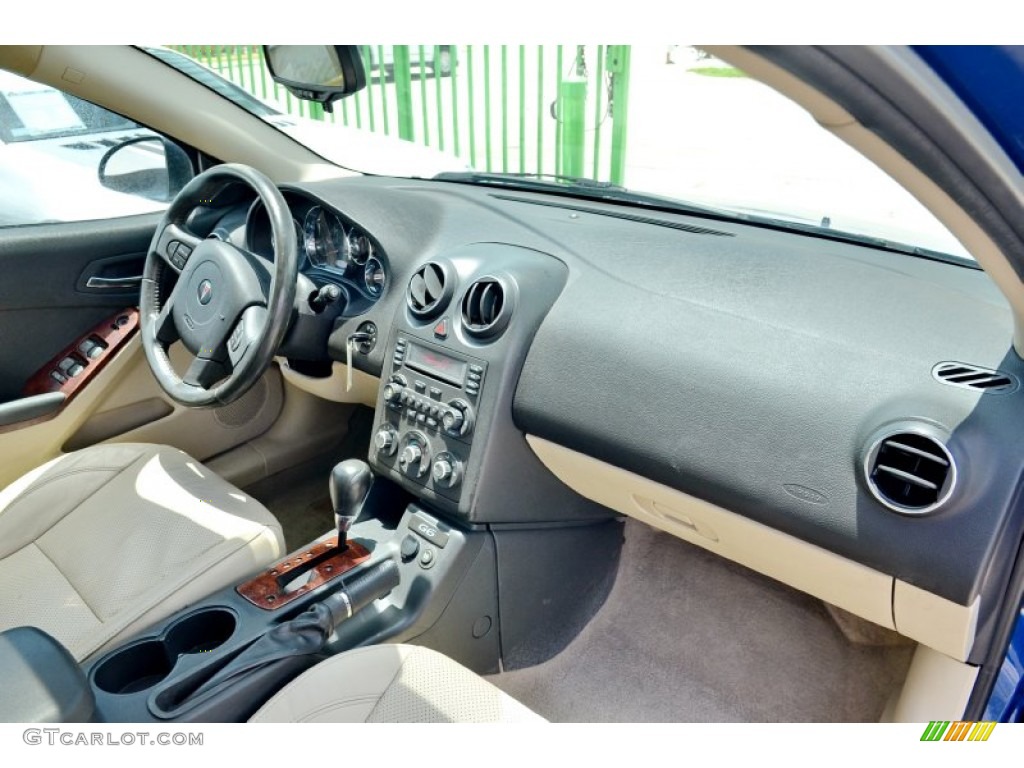 2005 G6 GT Sedan - Electric Blue Metallic / Light Taupe photo #41