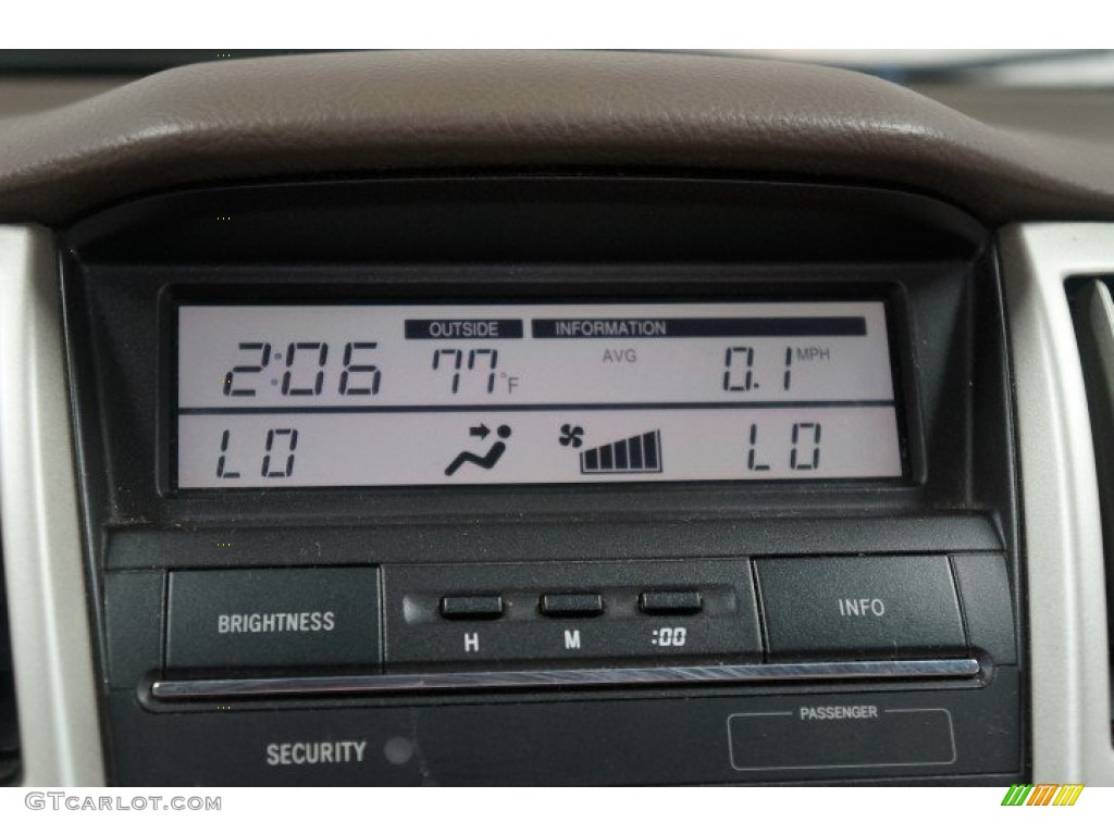 2005 RX 330 AWD - Neptune Blue Mica / Ivory photo #30