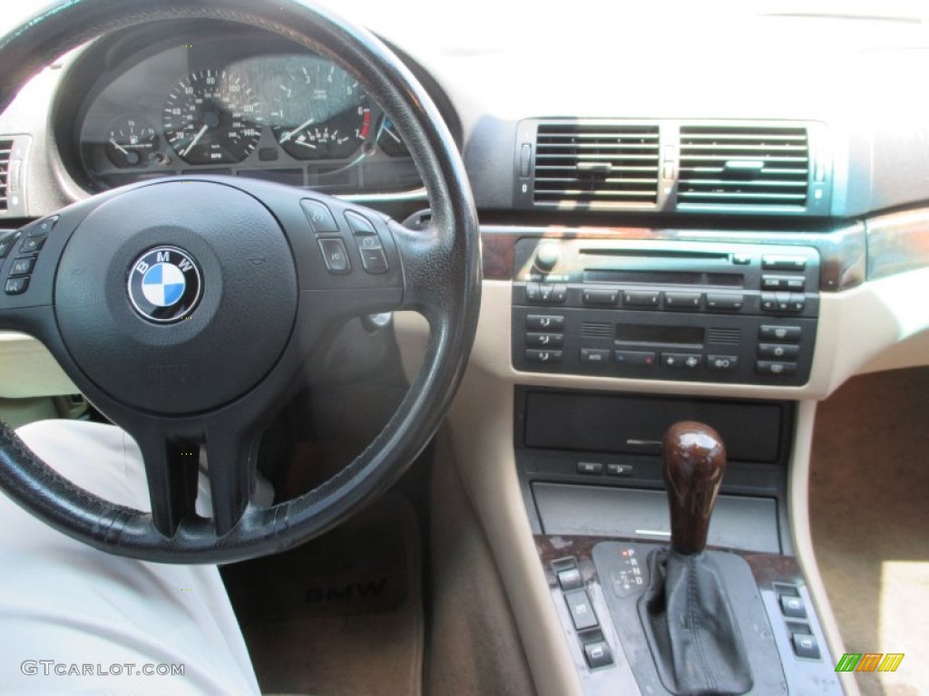 2003 3 Series 325i Sedan - Steel Blue Metallic / Sand photo #5