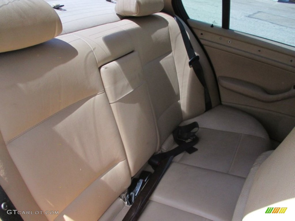 2003 3 Series 325i Sedan - Steel Blue Metallic / Sand photo #9