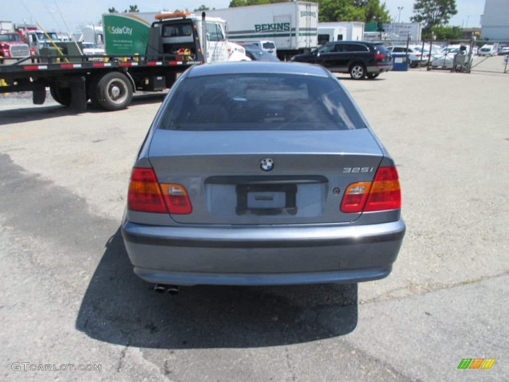 2003 3 Series 325i Sedan - Steel Blue Metallic / Sand photo #10