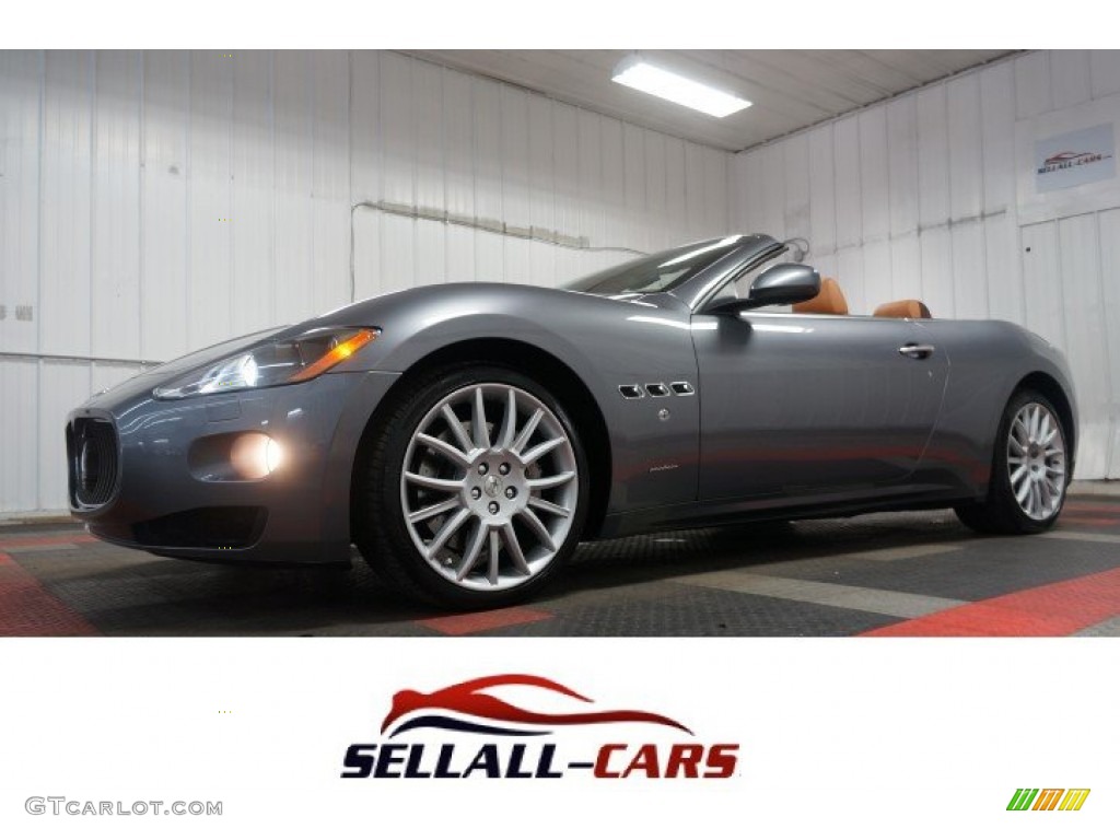 2011 GranTurismo Convertible GranCabrio - Grigio Granito (Dark Grey) / Cuoio photo #1