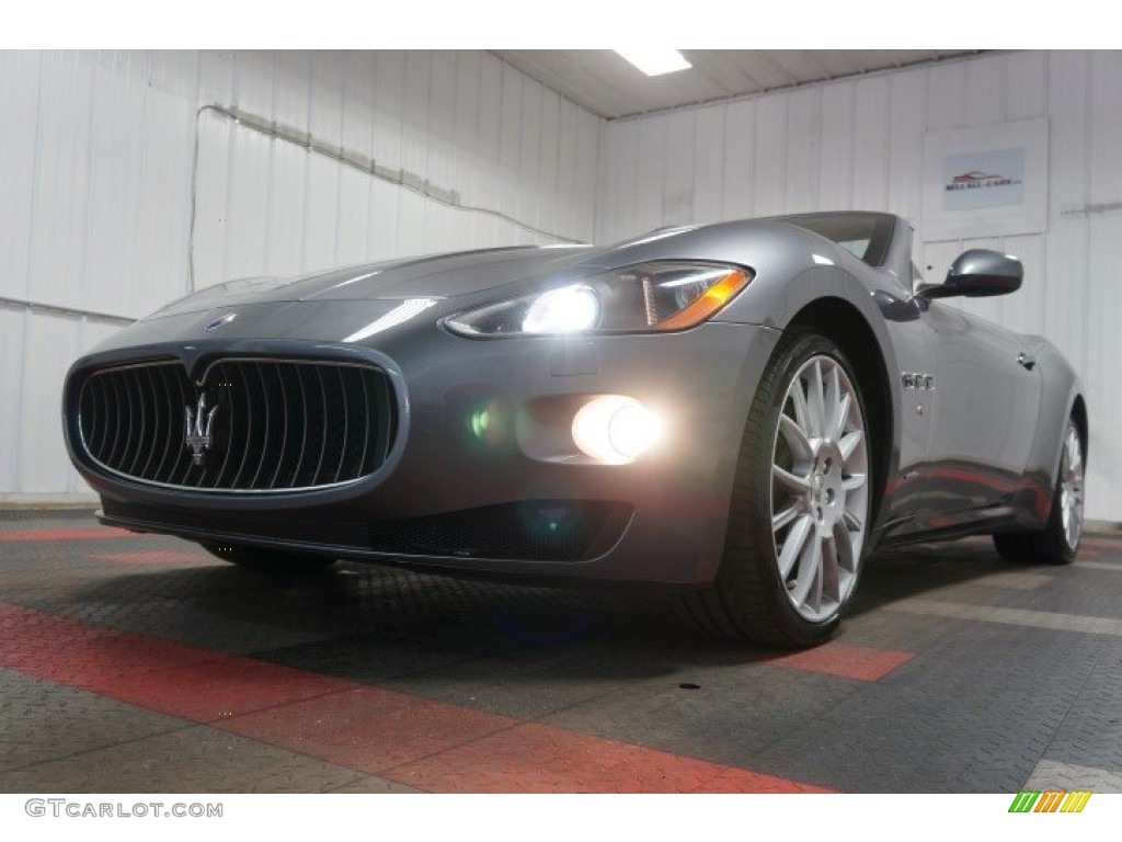2011 GranTurismo Convertible GranCabrio - Grigio Granito (Dark Grey) / Cuoio photo #3