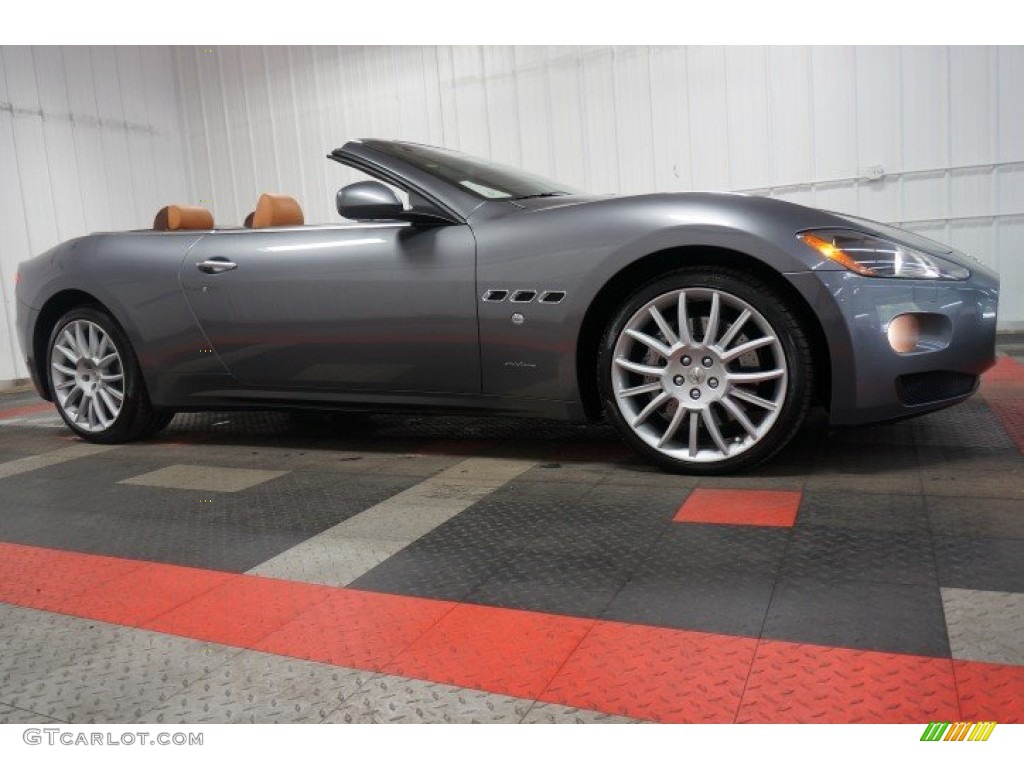 2011 GranTurismo Convertible GranCabrio - Grigio Granito (Dark Grey) / Cuoio photo #6
