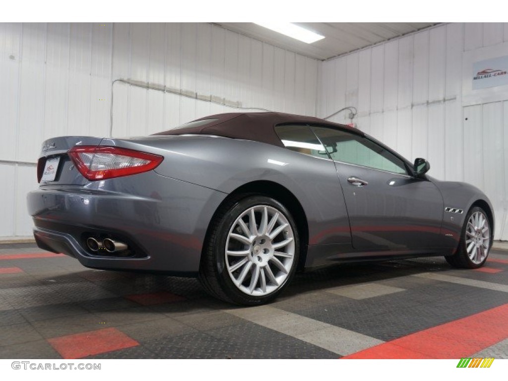 2011 GranTurismo Convertible GranCabrio - Grigio Granito (Dark Grey) / Cuoio photo #7