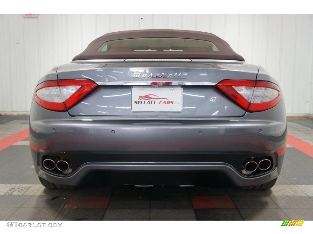 2011 GranTurismo Convertible GranCabrio - Grigio Granito (Dark Grey) / Cuoio photo #9