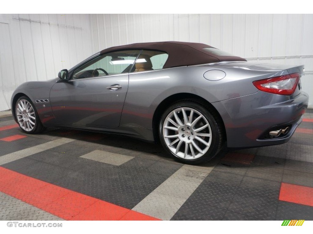 2011 GranTurismo Convertible GranCabrio - Grigio Granito (Dark Grey) / Cuoio photo #11