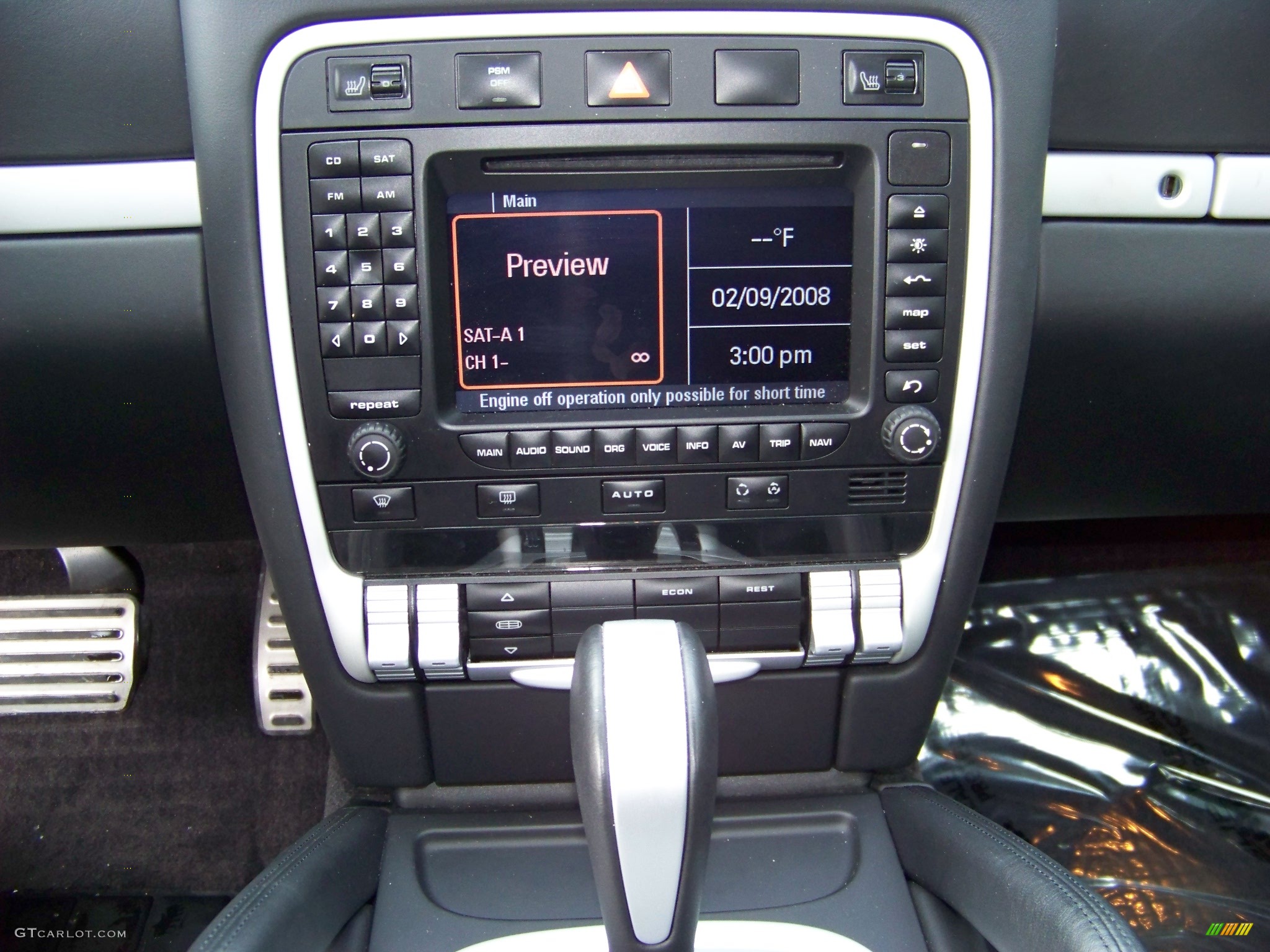 2005 Cayenne Turbo - Crystal Silver Metallic / Black photo #4