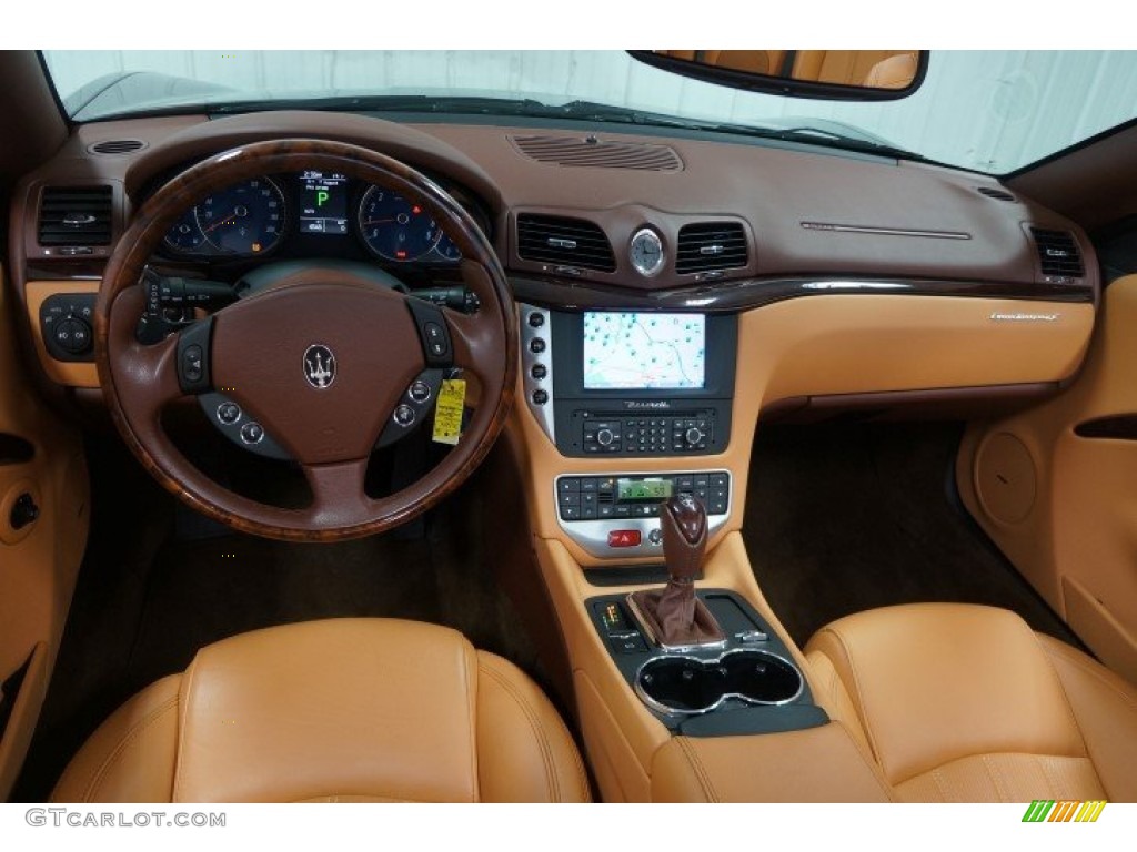 2011 GranTurismo Convertible GranCabrio - Grigio Granito (Dark Grey) / Cuoio photo #29