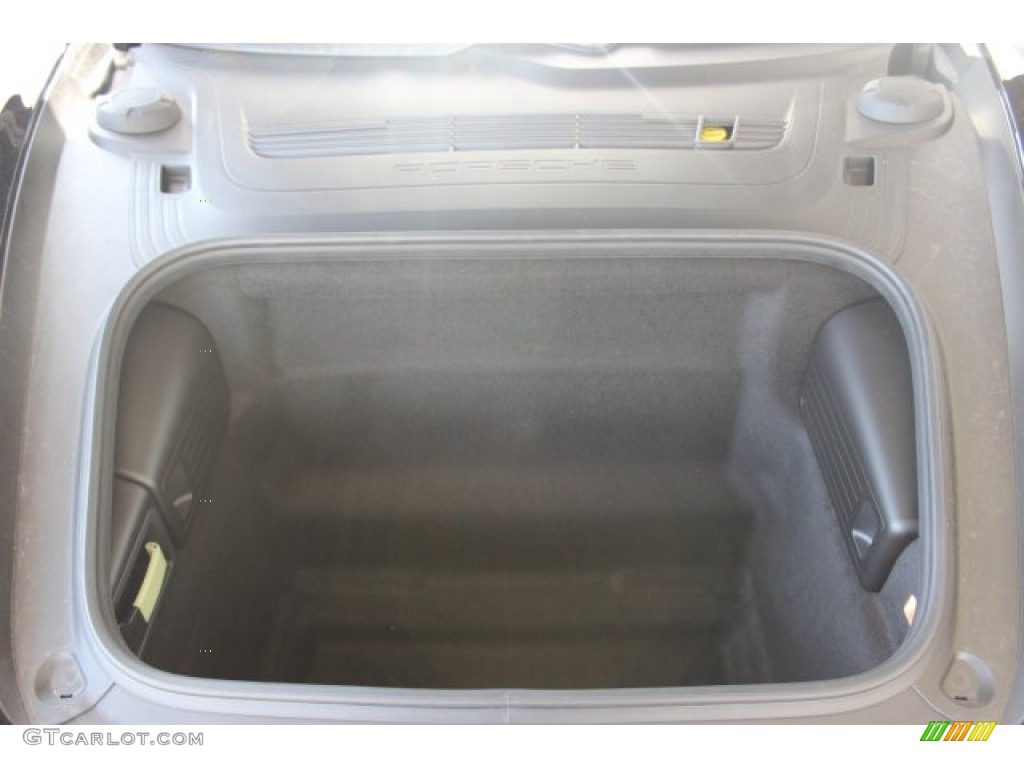 2016 Porsche Boxster Black Edition Trunk Photos
