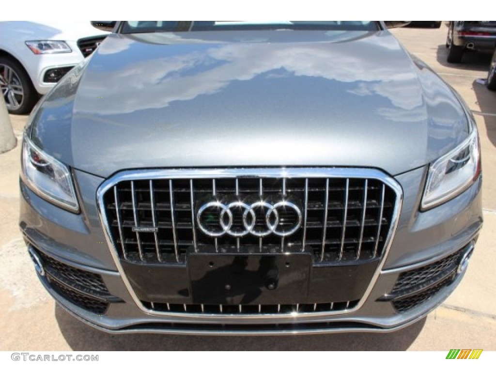 2016 Q5 3.0 TFSI Premium Plus quattro - Monsoon Gray Metallic / Black photo #2