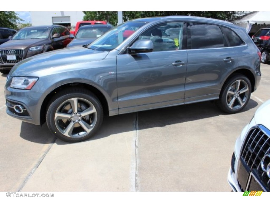 2016 Q5 3.0 TFSI Premium Plus quattro - Monsoon Gray Metallic / Black photo #5