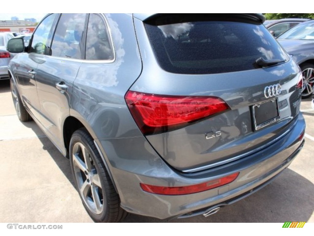 2016 Q5 3.0 TFSI Premium Plus quattro - Monsoon Gray Metallic / Black photo #6