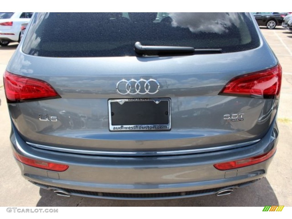 2016 Q5 3.0 TFSI Premium Plus quattro - Monsoon Gray Metallic / Black photo #7