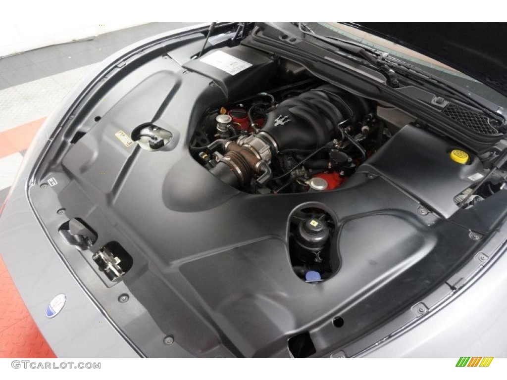 2011 GranTurismo Convertible GranCabrio - Grigio Granito (Dark Grey) / Cuoio photo #48