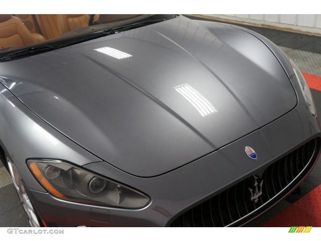 2011 GranTurismo Convertible GranCabrio - Grigio Granito (Dark Grey) / Cuoio photo #50