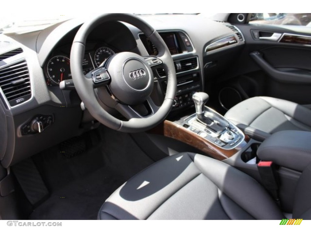 2016 Q5 3.0 TFSI Premium Plus quattro - Monsoon Gray Metallic / Black photo #16