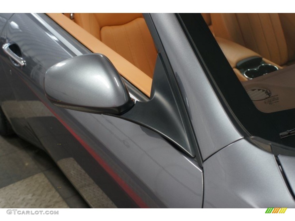 2011 GranTurismo Convertible GranCabrio - Grigio Granito (Dark Grey) / Cuoio photo #54
