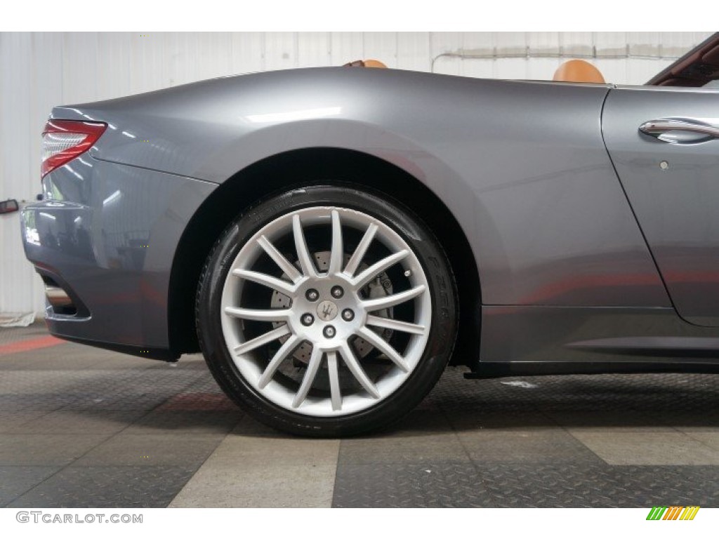 2011 GranTurismo Convertible GranCabrio - Grigio Granito (Dark Grey) / Cuoio photo #57
