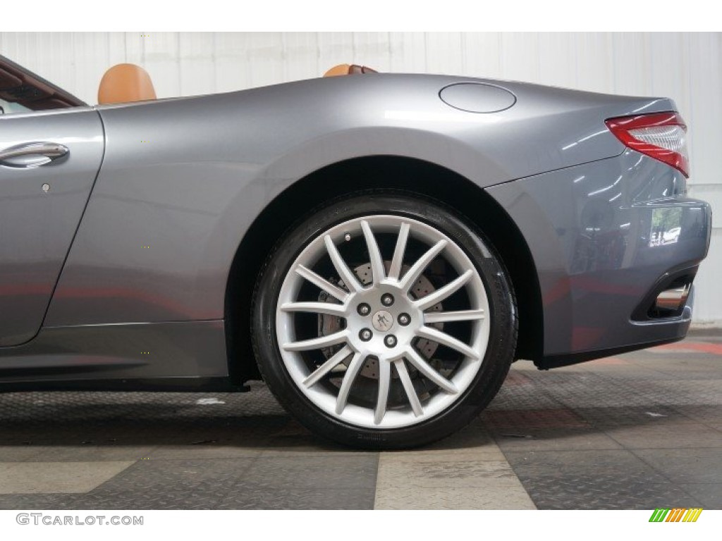 2011 GranTurismo Convertible GranCabrio - Grigio Granito (Dark Grey) / Cuoio photo #65