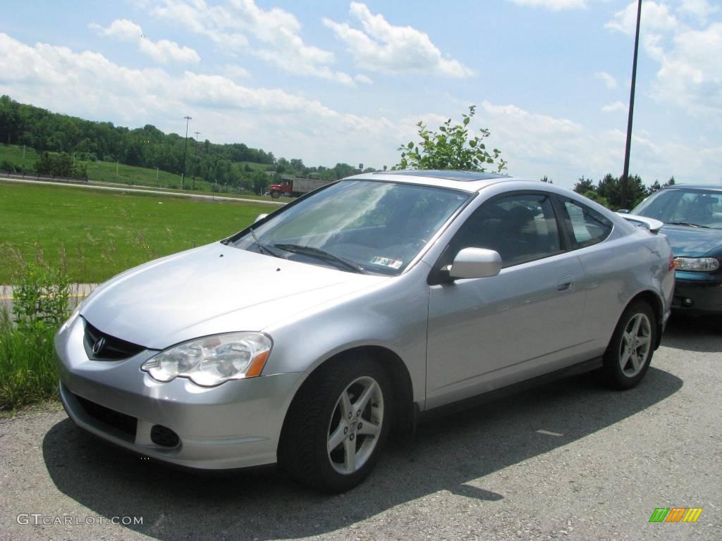 2002 RSX Sports Coupe - Satin Silver Metallic / Titanium photo #1