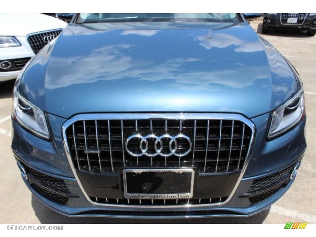 2016 Q5 3.0 TFSI Premium Plus quattro - Utopia Blue Metallic / Titanium Gray photo #2