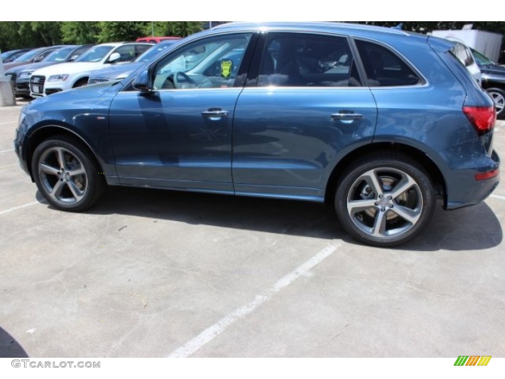 2016 Q5 3.0 TFSI Premium Plus quattro - Utopia Blue Metallic / Titanium Gray photo #5