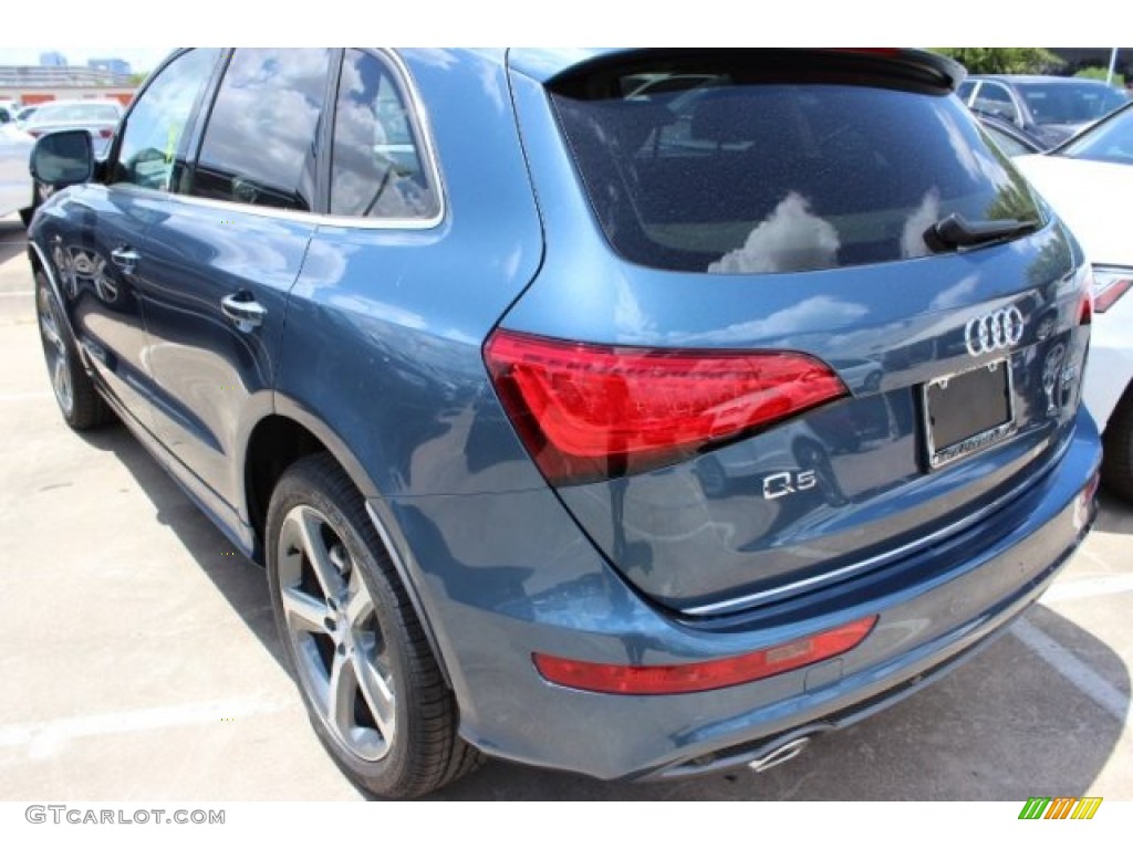 2016 Q5 3.0 TFSI Premium Plus quattro - Utopia Blue Metallic / Titanium Gray photo #6