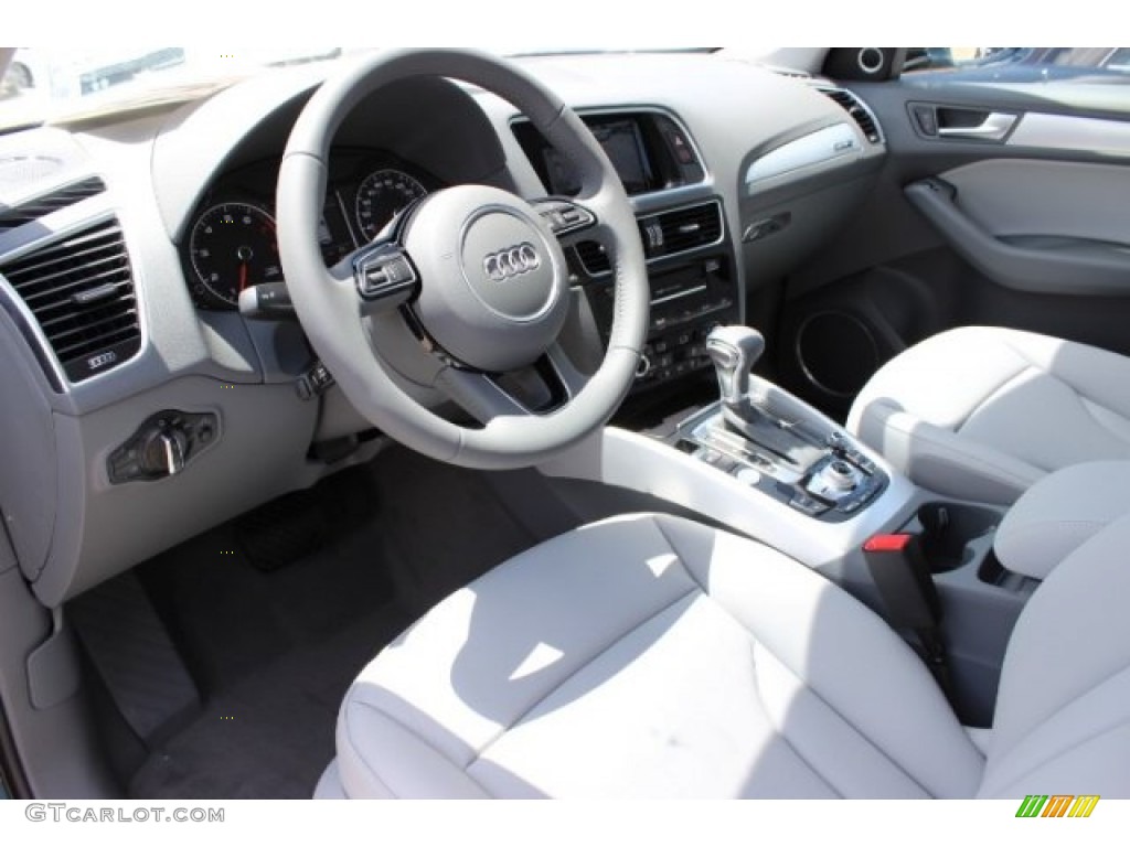 Titanium Gray Interior 2016 Audi Q5 3.0 TFSI Premium Plus quattro Photo #106165846