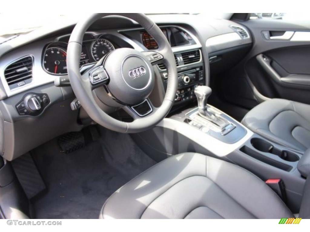 Black Interior 2016 Audi A4 2.0T Premium Photo #106166635