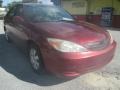 2002 Salsa Red Pearl Toyota Camry XLE  photo #1