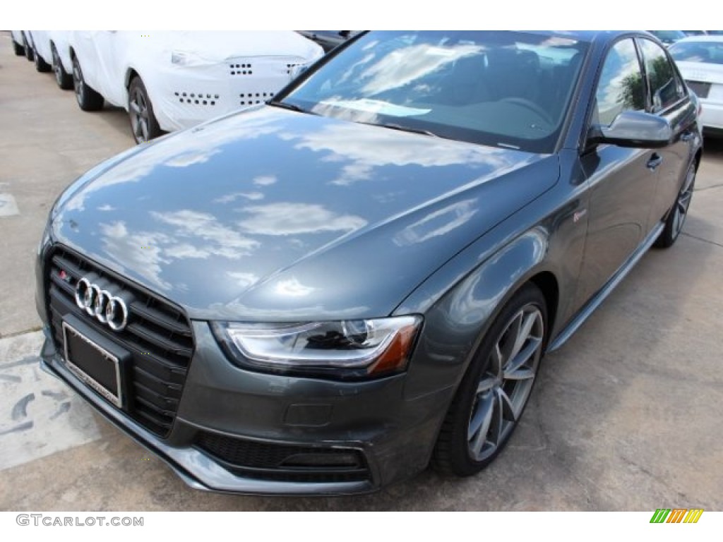 Daytona Gray Pearl 2016 Audi S4 Premium Plus 3.0 TFSI quattro Exterior Photo #106167175