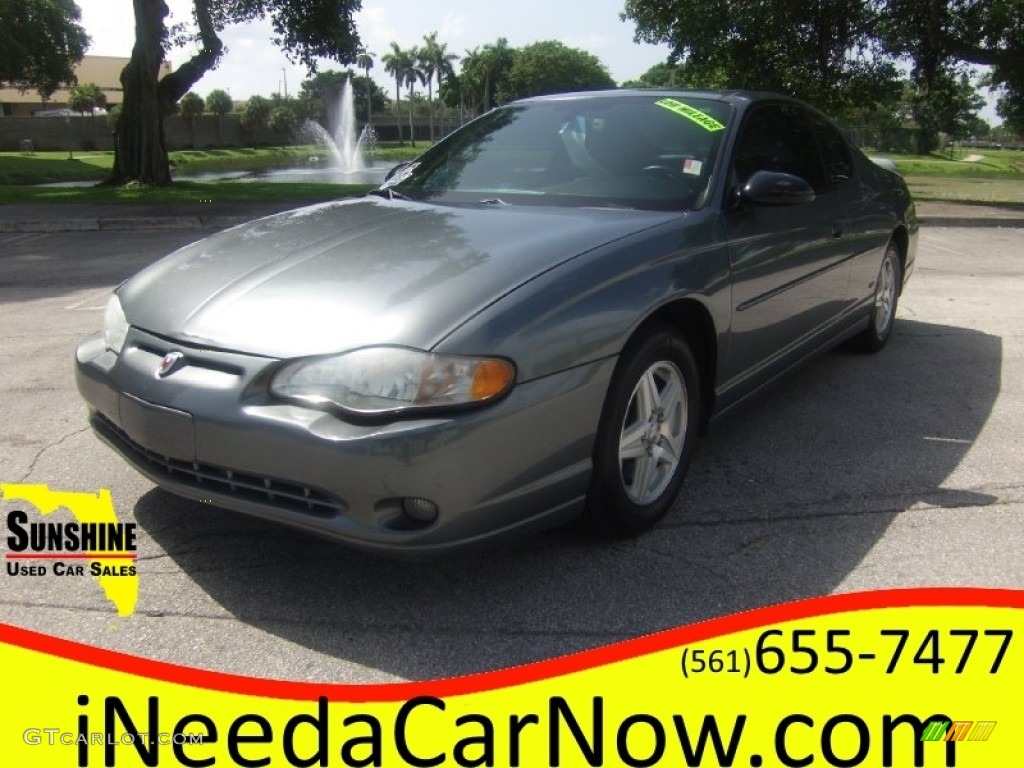 2004 Monte Carlo SS - Medium Gray Metallic / Ebony Black photo #1